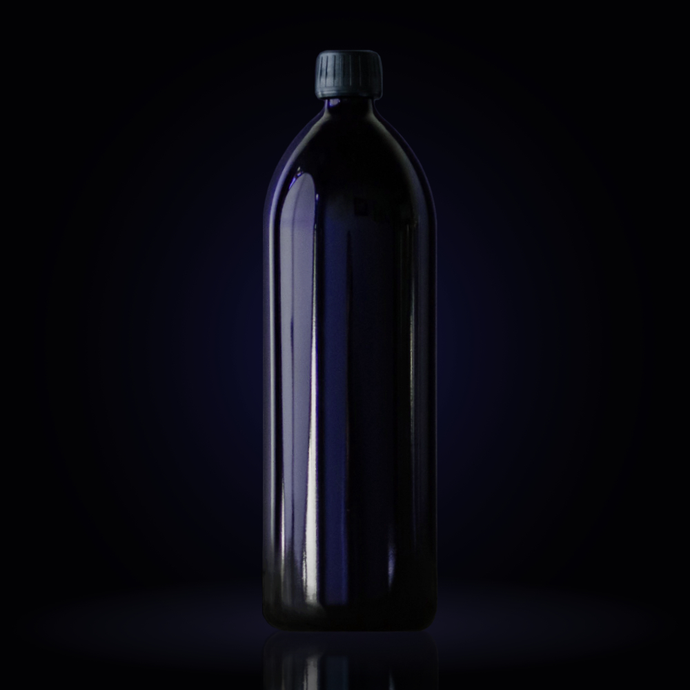 Miron Violet Glass 1-Litre (33.8oz) Bottle** - Omica Organics