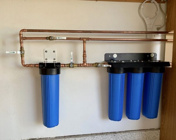 Water by Omica Anti-Scale Installation Example 1 | Whole House Filter NO GAUGES